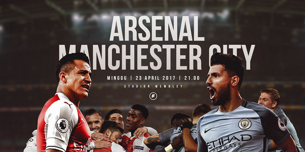 Prediksi Arsenal vs Manchester City 23 April 2017