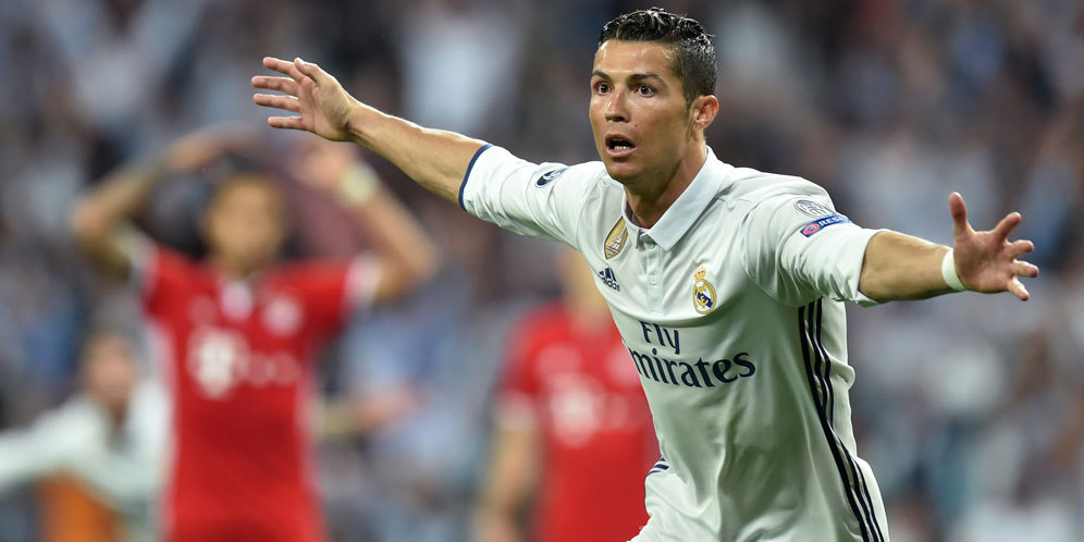 Hattrick ke Gawang Munchen, Ronaldo Capai 100 Gol Liga Champions