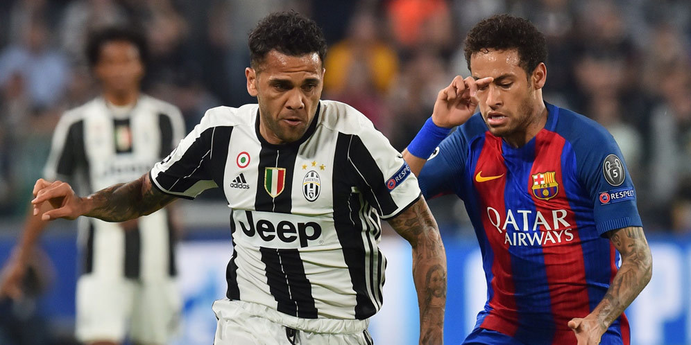 Alves: Juventus Akan Singkirkan Tim Terbaik Dunia Barca