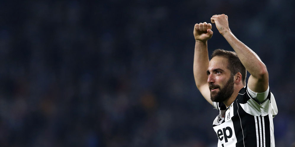 Higuain Pecahkan Rekor 59 Tahun Juventus