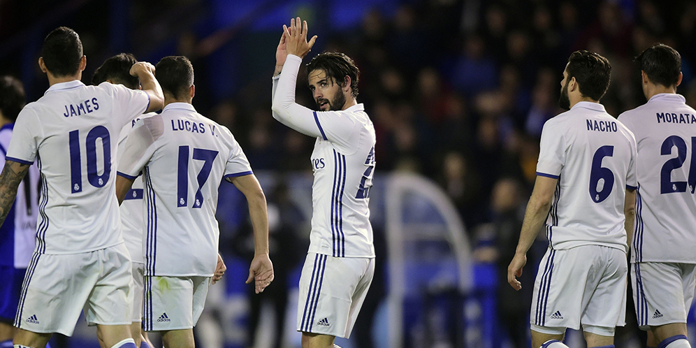 Hasil Pertandingan Deportivo La Coruna vs Real Madrid: Skor 2-6