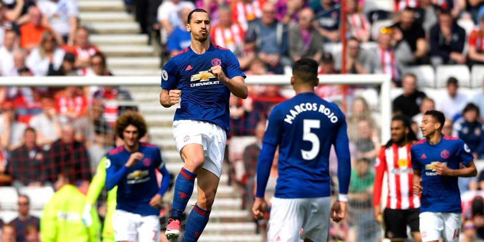 Hasil Pertandingan Sunderland vs Manchester United: Skor 0-3