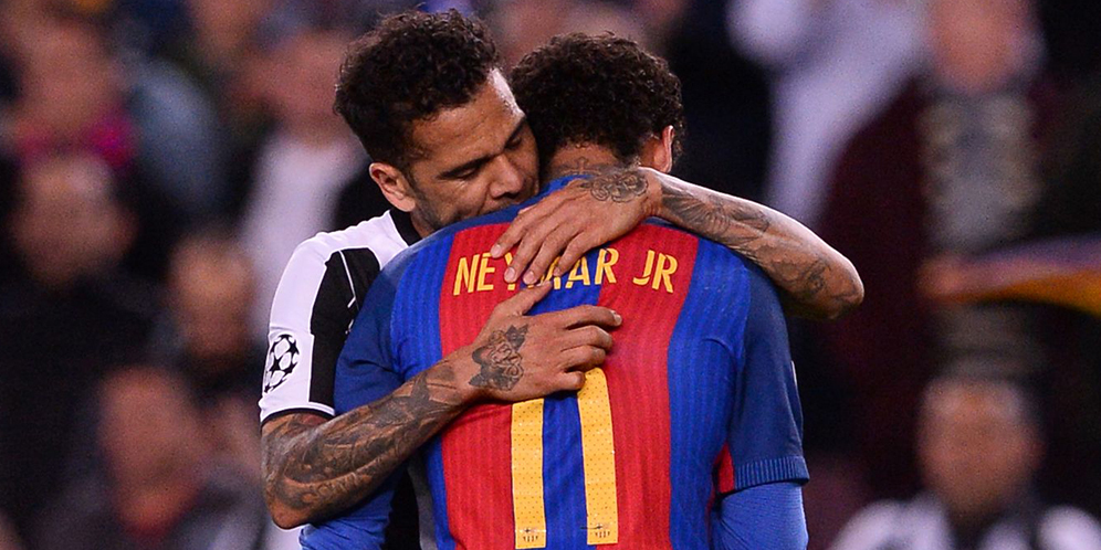 Menangis, Neymar Dihibur Para Penggawa Juventus