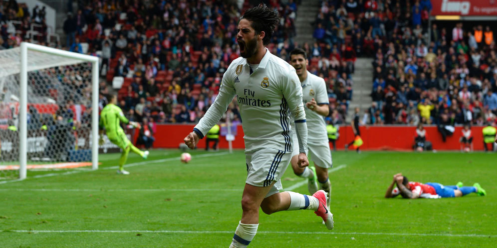 Highlights La Liga: Sporting Gijon 2-3 Real Madrid