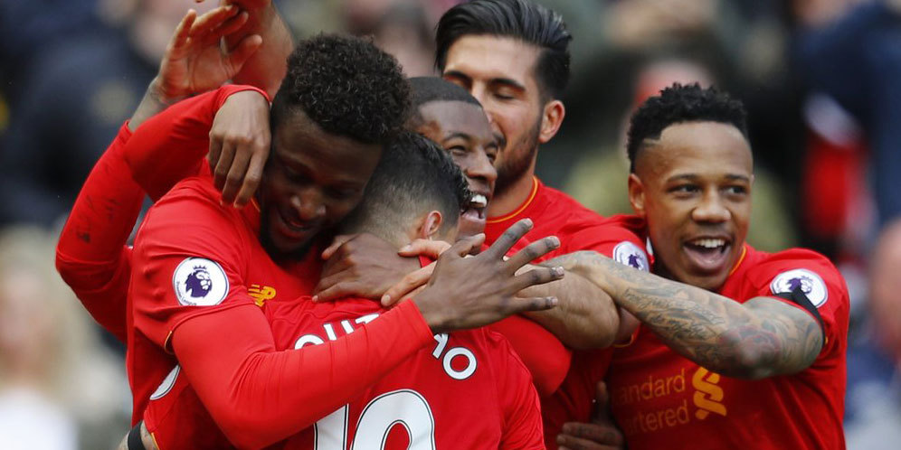 Hasil Pertandingan Liverpool vs Everton : 3-1