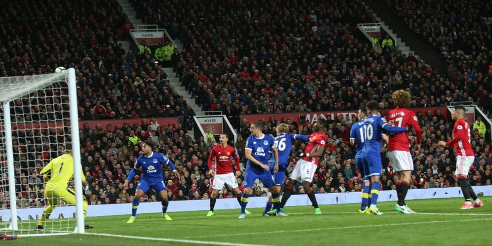 Hasil Pertandingan Manchester United vs Everton: Skor 1-1