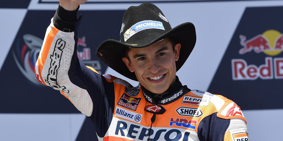 Senang Bisa Comeback, Marquez Kagum Performa Rossi