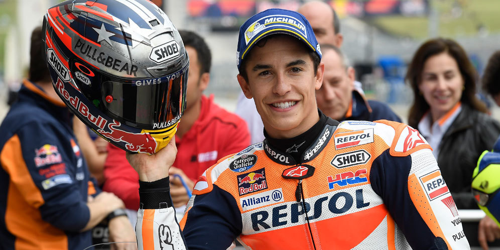 Asapi Vinales, Marquez Rebut 5 Pole Beruntun di MotoGP Austin