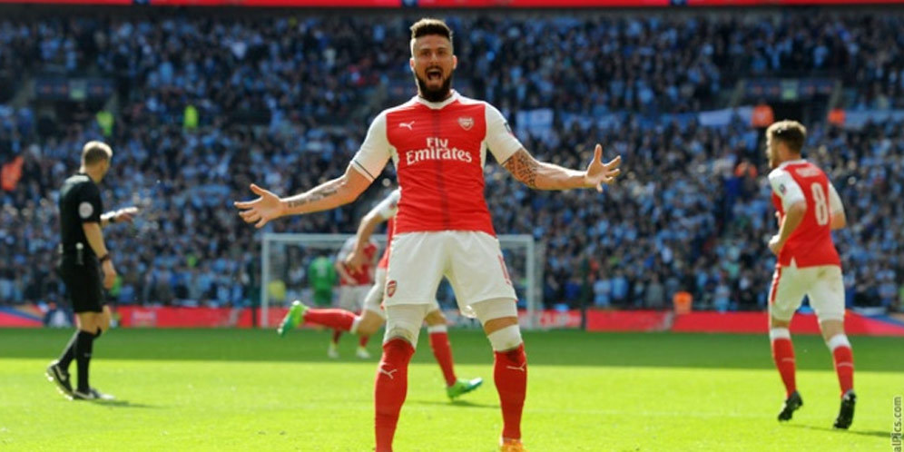 Tendang City, Giroud Puji Karakter Arsenal