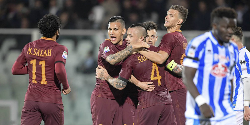 Hasil Pertandingan Pescara vs AS Roma: Skor 1-4 Hasil Pertandingan Pescara vs AS Roma: Skor 1-4