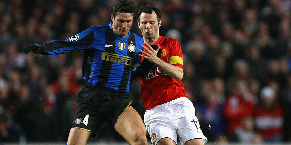 Zanetti Tersanjung Disebut Lawan Tertangguh Di Mata Giggs