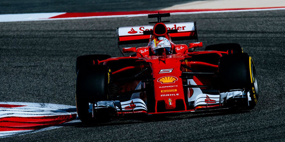 Vettel Rebut Kemenangan Kedua di Formula 1 GP Bahrain