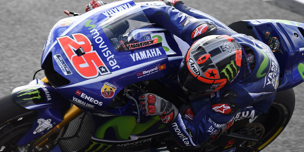 Vinales Terdepan di Sesi Pemanasan MotoGP Argentina