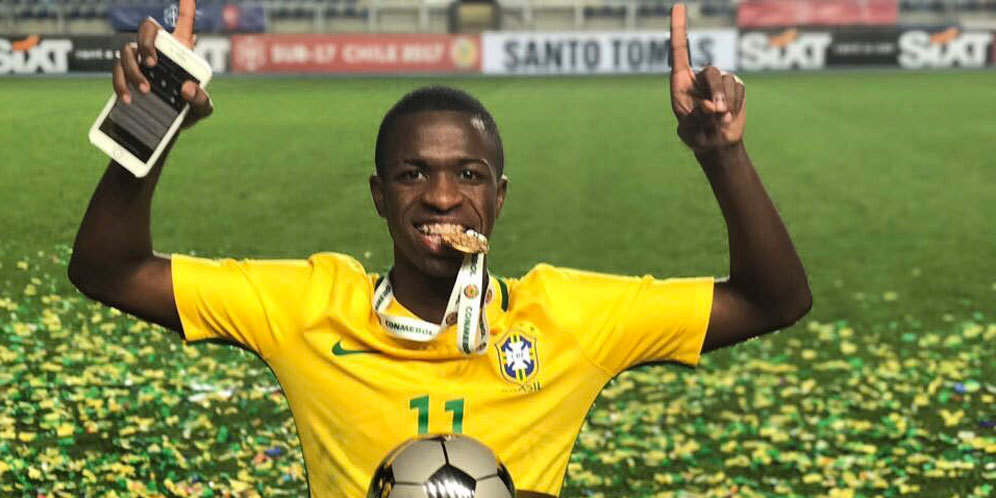 Real Madrid Resmi Dapatkan Vinicius Junior