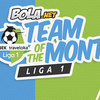 Bola.net Team of the Month Liga 1 April 2017 Bola.net Team of the Month Liga 1 April 2017