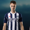 Detail Jersey Home West Brom 2017-18 Detail Jersey Home West Brom 2017-18