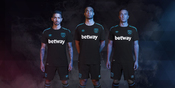 Detail Jersey Away West Ham 2017-18