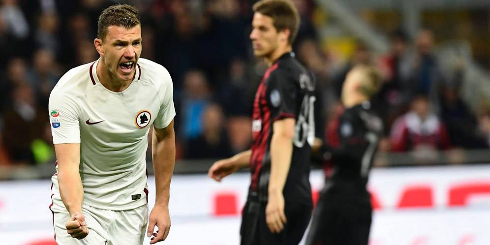 Juve Aman dari Ancaman Dzeko saat Bertemu Roma