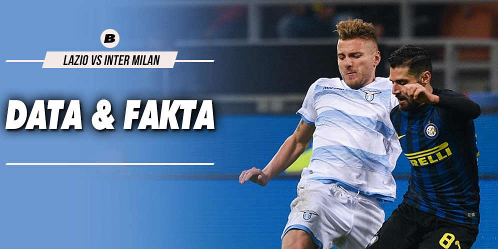 Data dan Fakta Serie A: Lazio vs Inter Milan