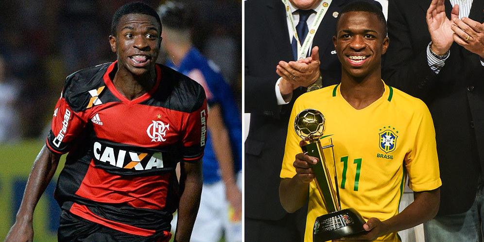 Vinicius Masih Tidak Percaya Bakal Main Bareng Ronaldo