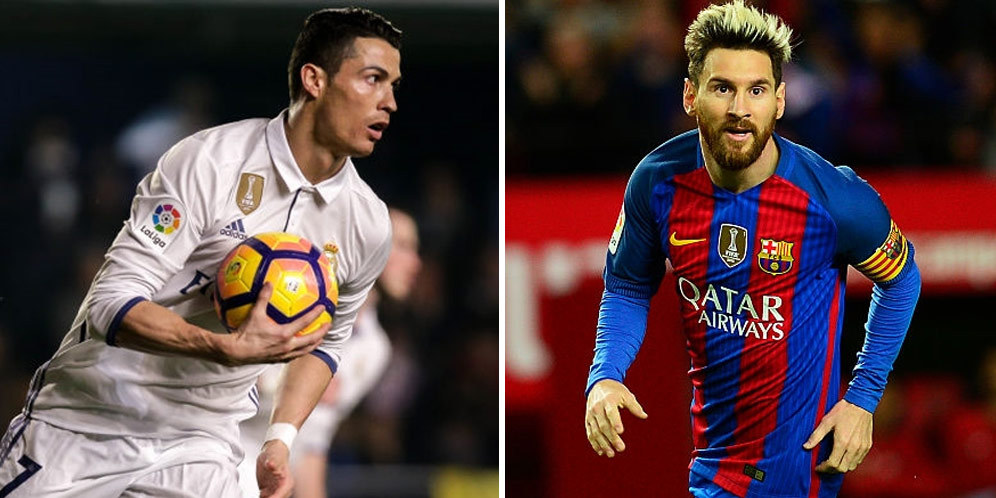 Ronaldo Menang Hattrick, Messi Unggul Doblete