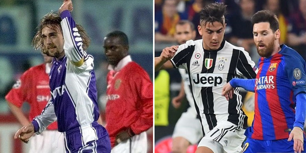 5 Golazo Argentina di UCL, Batistuta Hingga Dybala