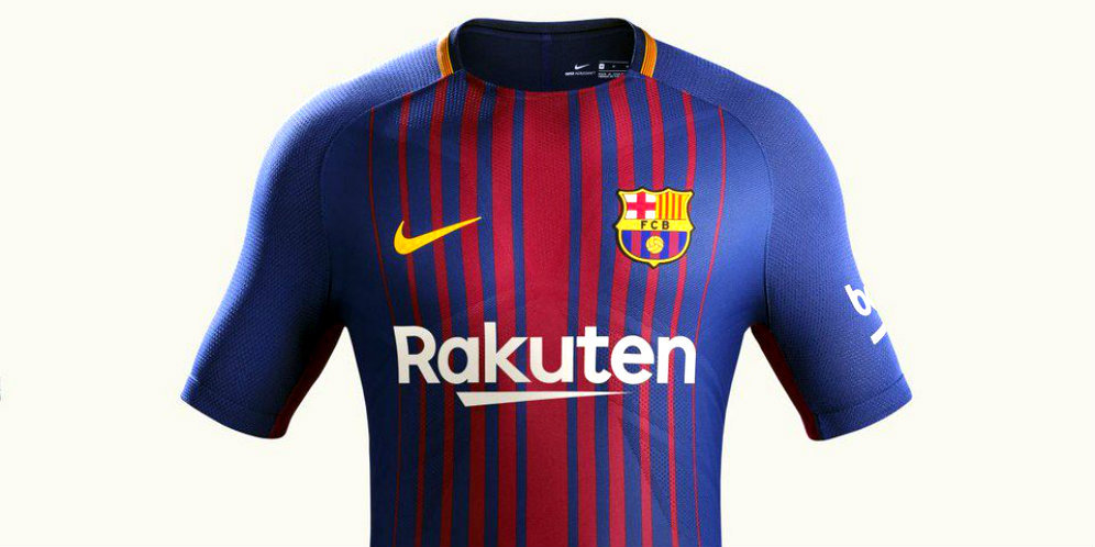 Barcelona Rilis Jersey Home 2017-18 Barcelona Rilis Jersey Home 2017-18