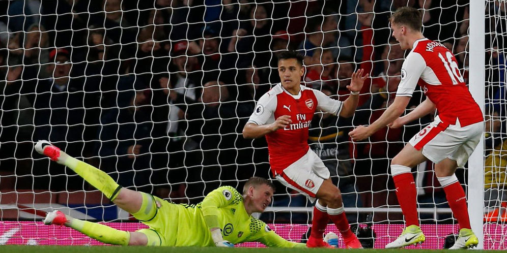 Hasil Pertandingan Arsenal vs Sunderland: Skor 2-0