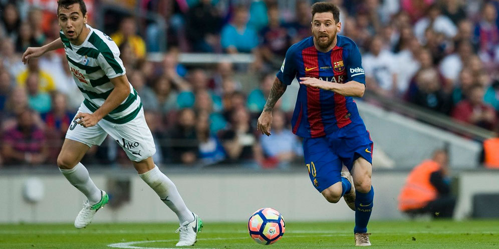 Highlights La Liga: Barcelona 4-2 Eibar