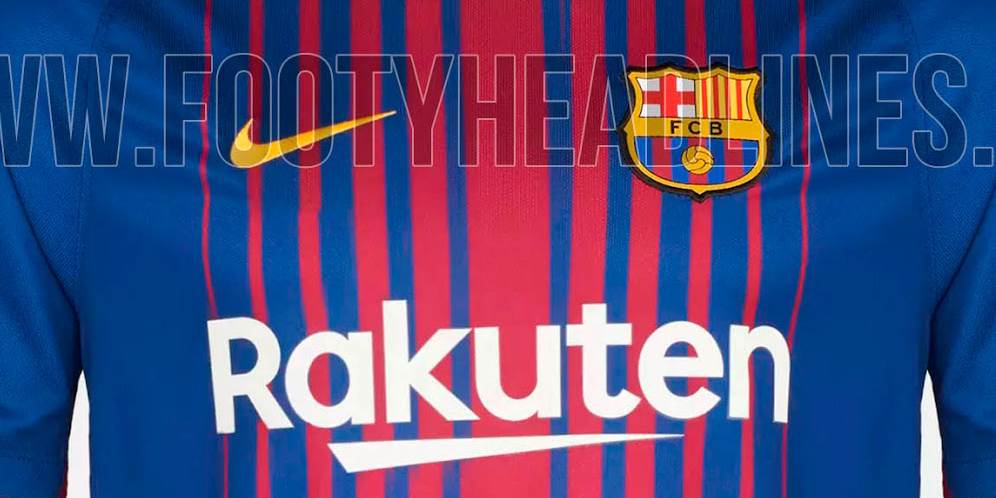 Update Bocoran Jersey Home Barcelona 2017-18