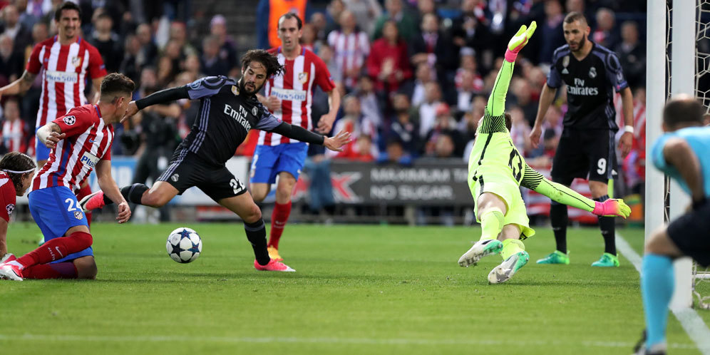 Highlights Liga Champions: Atletico Madrid 2-1 Real Madrid