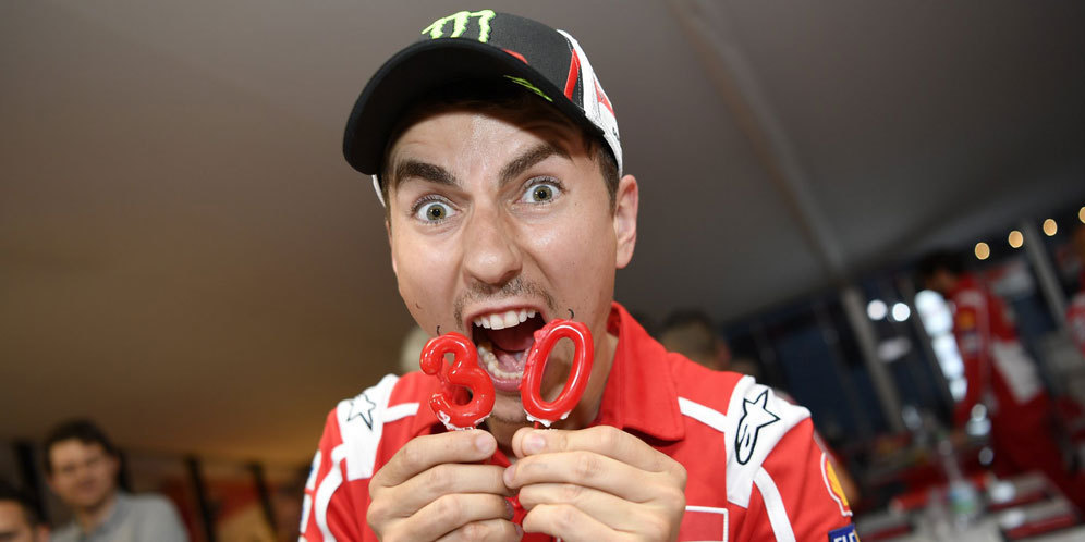 Ducati Rayakan Ulang Tahun Jorge Lorenzo di Jerez