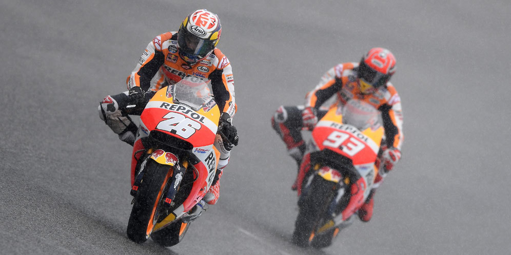 Asapi Marquez, Pedrosa Rebut Pole MotoGP Spanyol