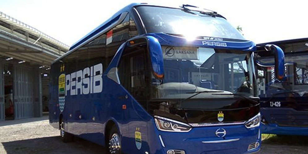 Persib Kini Punya Bus Tim Mahal nan Mewah