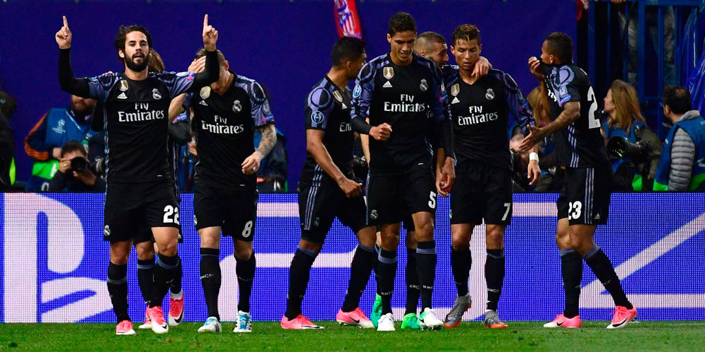 Hasil Pertandingan Atletico Madrid vs Real Madrid: Skor 2-1