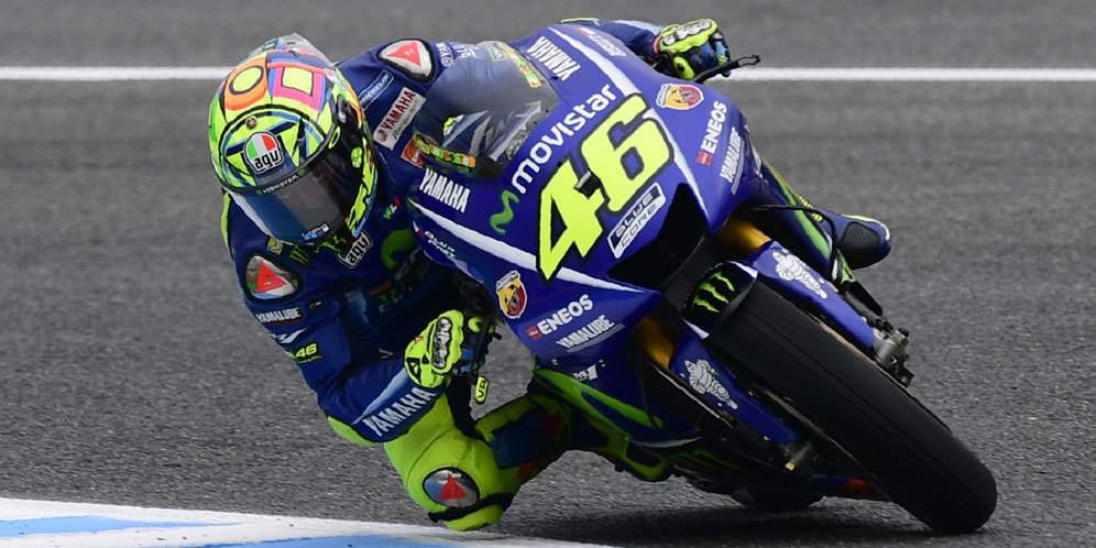 Frustrasi, Rossi Tetap Jeblok di Uji Coba MotoGP Jerez