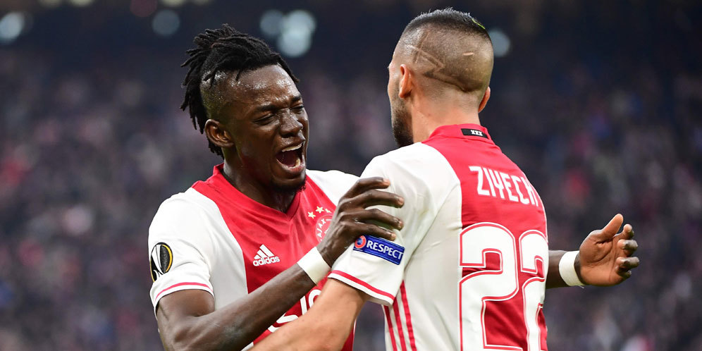 Highlights Liga Europa: Ajax Amsterdam 4-1 Lyon