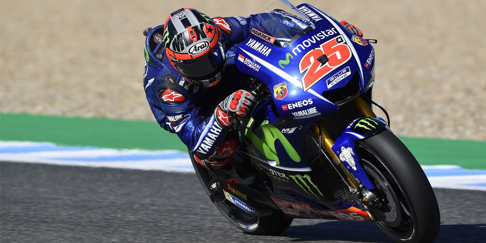 Evaluasi Michelin, Vinales Pimpin Uji Coba MotoGP Jerez