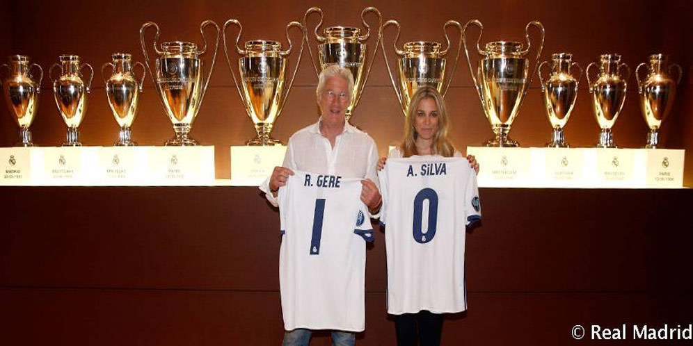 Kunjungan Richard Gere ke Markas Real Madrid
