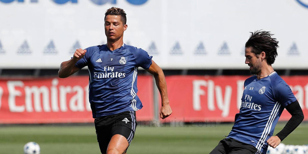 Latihan Terakhir Madrid Sebelum Bertolak ke Cardiff