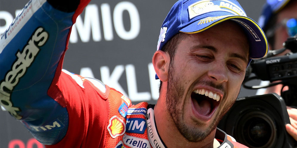 Dibanggakan Fans Rossi, Dovizioso Berterima Kasih