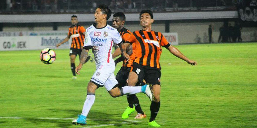 Gol Perdana Irfan Bachdim Antar Bali United Gebuk Perseru