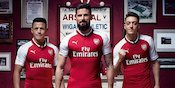 Arsenal Luncurkan Jersey Home Musim 2017-18