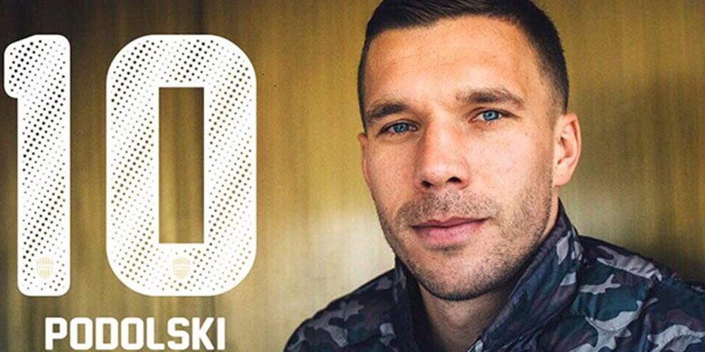 Podolski Resmi Gabung Klub Jepang Vissel Kobe