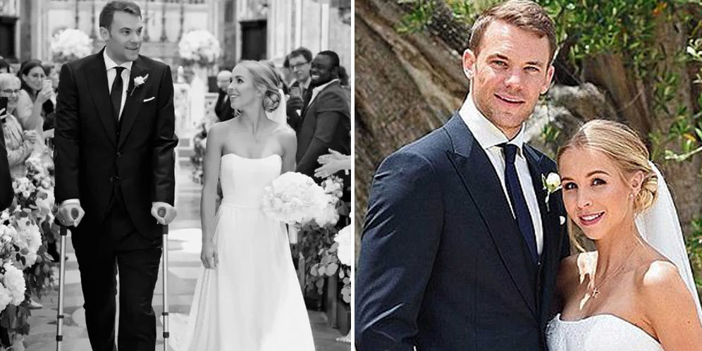 Pernikahan Manuel Neuer dan Nina Weiss