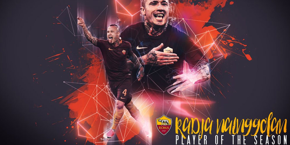Nainggolan Pemain Terbaik Roma Musim 2016/17