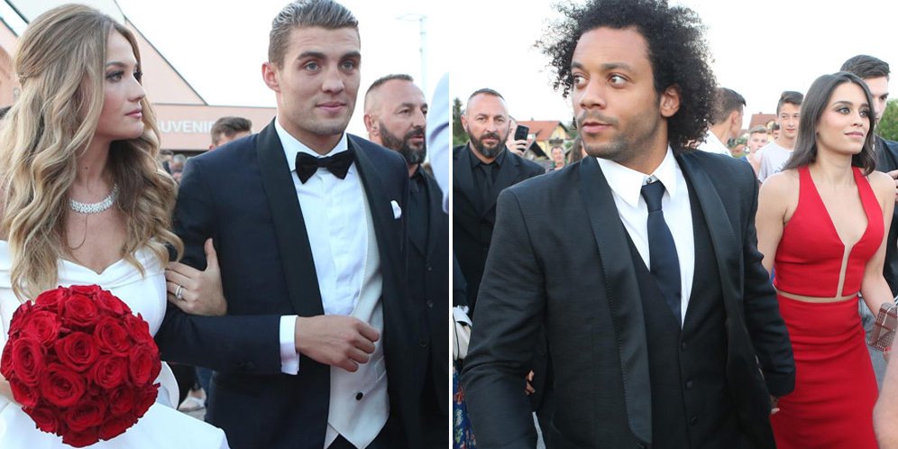 Pernikahan Kovacic di Zagreb, Dihadiri Marcelo dan Perisic