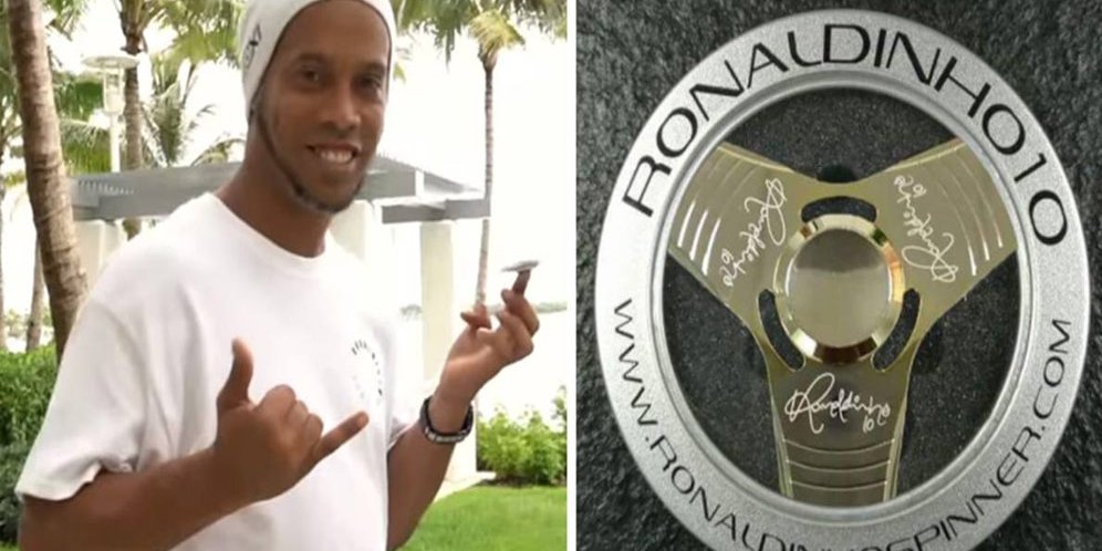 Fidget Spinner, Bisnis Baru Ronaldinho