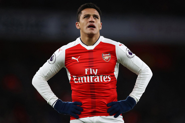 Sayap Kiri: Alexis Sanchez (144 caps/69 gol) - Rating 7.73