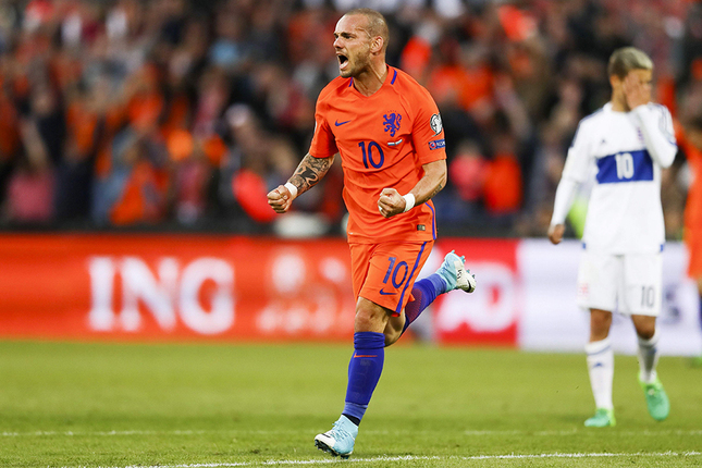 Wesley Sneijder Wesley Sneijder. (c) AFP